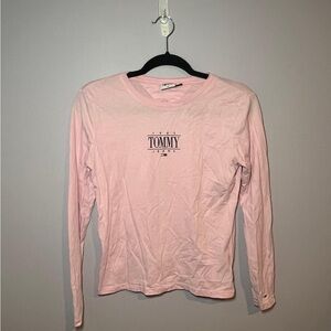 Tommy Hilfiger Light Pink Long Sleeve Tee